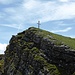 The main summit of Magerrain with the cross