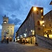 nochmals der Palazzo bei Nacht