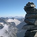 Blick vom Gipfel ins Silvretta-Gebiet