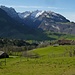Wunderbare Aussicht auf den Alpstein am Aufstieg zur Fäneren