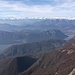 Vetta " Turistica " del Monte Generoso : vista sul Lago di Lugano