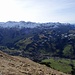 Blick über Sörenberg hinweg zum Brienzergrat