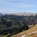 die Schratte im Überblick - mit dem Hohgant (links davon)