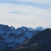 Blick über das Lechquellengebirge hinweg in's Rätikon