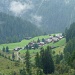 Il paese di Monstein, 1626 metri, dall'alto