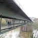 Über die Brücke - oder besser: unter der Brücke - hinüber nach Neckargemünd.