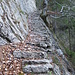 Bavona-Style: Treppe im Aufstieg von Lütschental nach Hintisberg