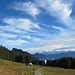 auf dem Rückmarsch - bei Balismatt: schönstes Wetter am 1. Advent