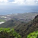 Auf La Gomera regnet es, (rechts oben im Bild)