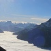 Etwas Föhngewölk im Süden