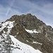 <b>Alla mia sinistra svetta una cima imponente: il Bürkelkopf (3033 m), raggiungibile in estate con un sentiero bianco/azzurro.</b>