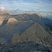 Schönfeldspitze, Selbhorn und Hochkönig im Abendlicht.