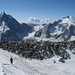 Matterhorn und Dent d'Herens immer im Blickfeld