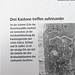 Eine der Hinweistafeln, die anlässlich der Umbauten angebracht wurden ..