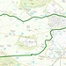 Unsere Wanderroute über das Wilverley Plain.<br />Basiskarte: OS 1:25'000 (<a href="http://www.streetmap.co.uk/" rel="nofollow">http://www.streetmap.co.uk/</a>)