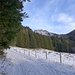 Etwas Schnee liegt wenigstens am Weg zur Leobnerhütte