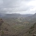 Blick vom Pass in die Caldera de Tirijana. 