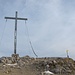 Am Ziel angekommen - das Gipfelkreuz der Krinnenspitze