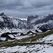 Die Hütten auf der Alp Sigel