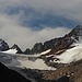 Gletscherblick im Aufstieg