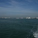 Blick zu den Docks von Southampton.