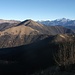 Monte Bolettone : vista sul Palanzone