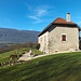 Près de chez Brun... le massif du Bugey est en arrière-plan