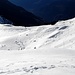 A destra la nostra traccia dall' Alpe Vignone
