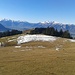 Blick zu den Schweizer Bergen