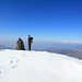 Gipfelfoto M. Tamaro, im Hintergrund Walliser 4000er.