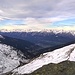 Blick nach Nord-Westen ins Inntal hinunter und Karwendel