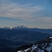 Mit S.A. ist es super auf Bergtour!<br />Blick vom Hochgrat zum Alpstein!