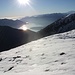 scendendo verso l'Alpe Locia : vista sul Lago di Locarno