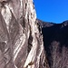 Der typische Gneis Fels oberhalb Valle Maggia