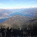 Verso il Monte San Primo : vista sul Lago di Como