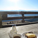 dort dann noch Kaffee und Kuchen vor dem Abstieg