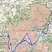Routenverlauf<br /><br />Quelle: Swiss Map online