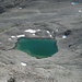 Andere Farbkombination mit namenlosen See 2806 müM, gesehen vom namenlosen Gipfel 3060 müM.