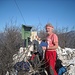 Il cremonese Tiziano Vidali, istruttore di arrampicata... ogni 1° gennaio cambia il libro di vetta. Grazie.
