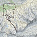 GPS Map von unseren drei Tage