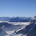 Hinter Mattstock und Speer reihen sich die Gipfel der Urner und Zentralschweizer Alpen auf