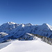 Auf dem Stockberg: Blick auf die nördliche Alpsteinkette