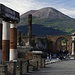 Blick vom großen Forum zum Vesuv