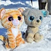 Glubschi und Stupsi auf dem Gibel