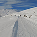 Langlaufloipe von der Alp Sezner zur Alp Nova