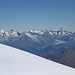 Berner Alpen mit Aletschgletscher