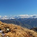 Blick nach Süden zu den Dolomiten