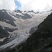 der wunderschöne Alibekskij-Gletscher
