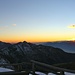 Sonnenuntergang von der Cap. Borgna aus gesehen