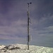 Meteologische Messstation am Gipfel